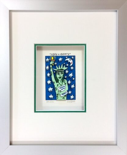 James Rizzi Lady Liberty - gerahmt
